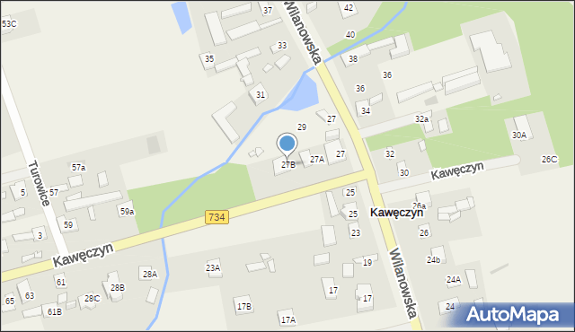 Kawęczyn, Kawęczyn, 27B, mapa Kawęczyn