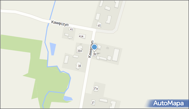 Kawęczyn, Kawęczyn, 39, mapa Kawęczyn