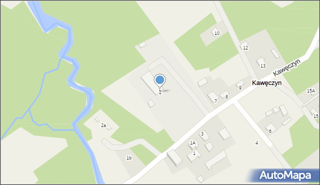 Kawęczyn, Kawęczyn, 2, mapa Kawęczyn