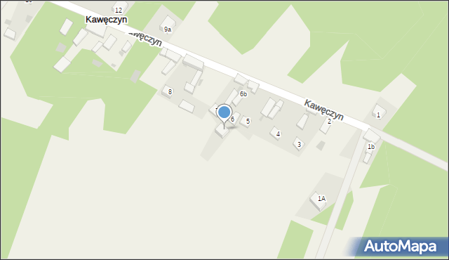 Kawęczyn, Kawęczyn, 6A, mapa Kawęczyn