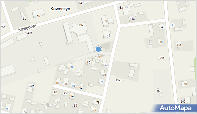 Kawęczyn, Kawęczyn, 73, mapa Kawęczyn