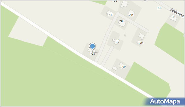Kawęczyn, Kawęczyn, 79a, mapa Kawęczyn