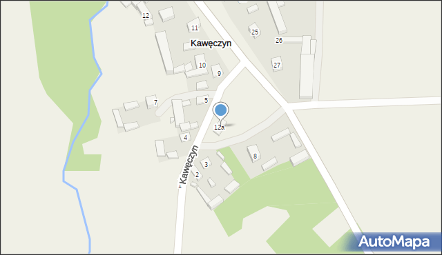 Kawęczyn, Kawęczyn, 6, mapa Kawęczyn