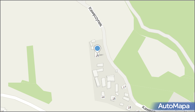 Kawęczynek, Kawęczynek, 15, mapa Kawęczynek