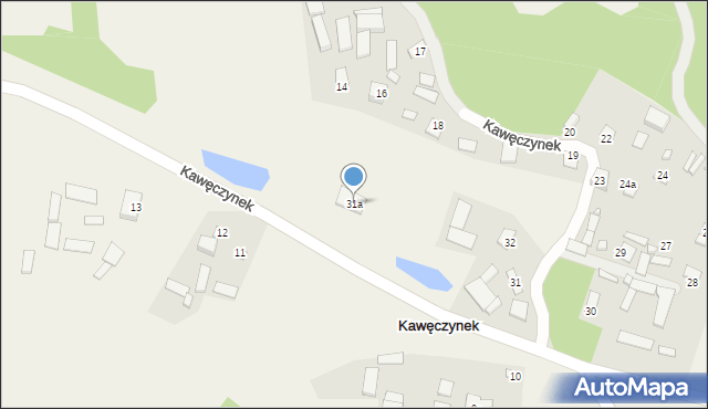 Kawęczynek, Kawęczynek, 31a, mapa Kawęczynek