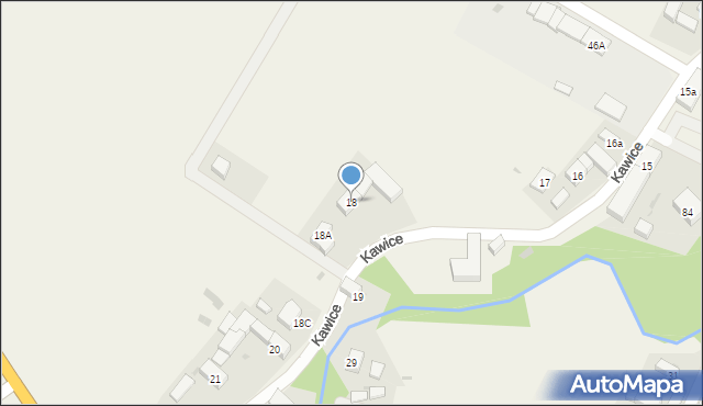 Kawice, Kawice, 18, mapa Kawice