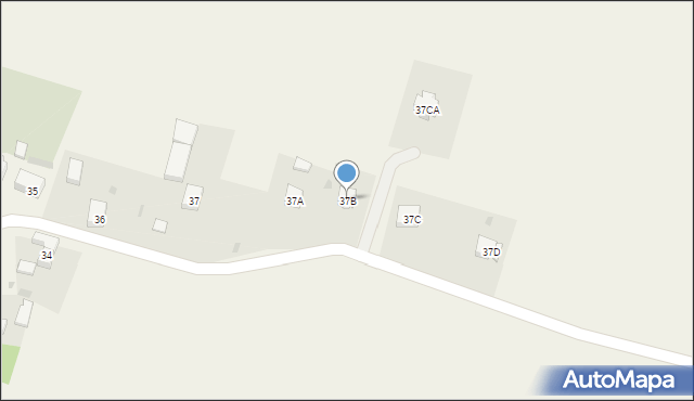 Kawice, Kawice, 37B, mapa Kawice