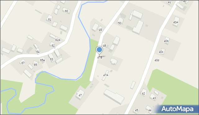 Kawice, Kawice, 47B, mapa Kawice