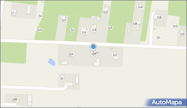 Kawka, Kawka, 32F, mapa Kawka