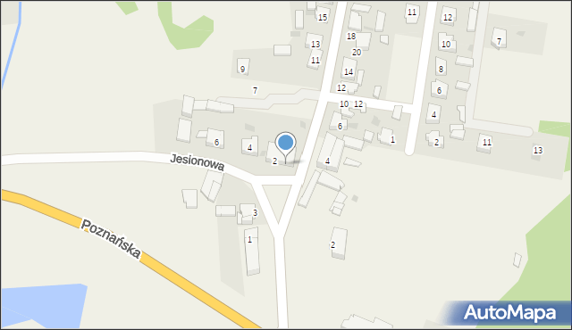 Kawnice, Kawnice, 17, mapa Kawnice