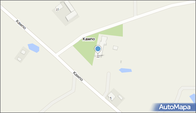 Kawno, Kawno, 12, mapa Kawno