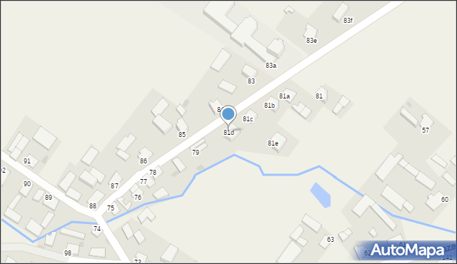 Kazanice, Kazanice, 81d, mapa Kazanice