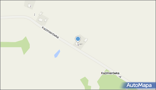 Kazimierówka, Kazimierówka, 4, mapa Kazimierówka