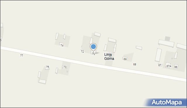 Kazimierówka, Kazimierówka, 71, mapa Kazimierówka