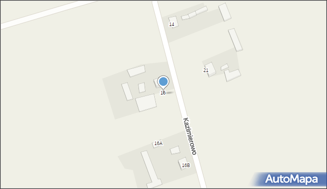 Kazimierowo, Kazimierowo, 22, mapa Kazimierowo