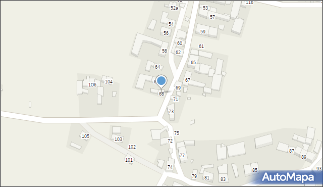 Kazimierz, Kazimierz, 68, mapa Kazimierz