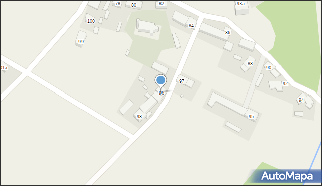 Kazimierz, Kazimierz, 96, mapa Kazimierz