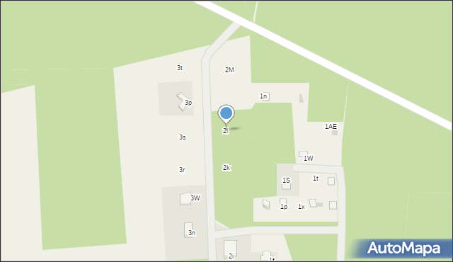 Kazimierzów, Kazimierzów, 2l, mapa Kazimierzów