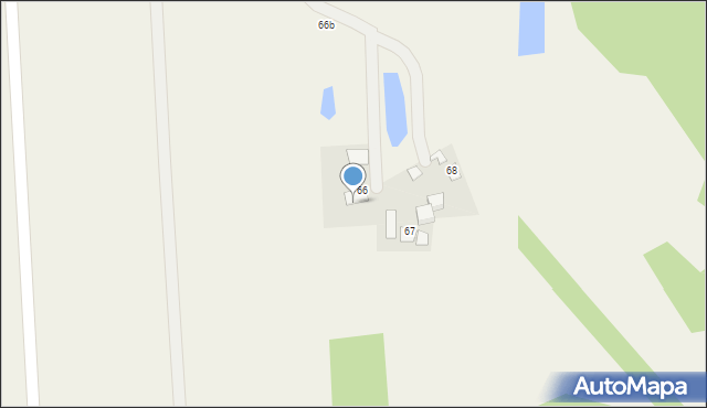 Kazimierzów, Kazimierzów, 66a, mapa Kazimierzów