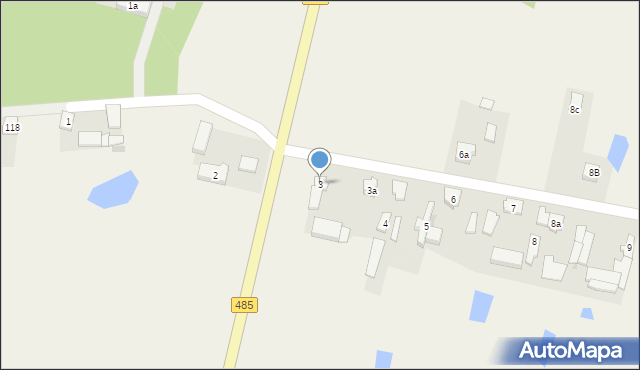 Kazimierzów, Kazimierzów, 3, mapa Kazimierzów