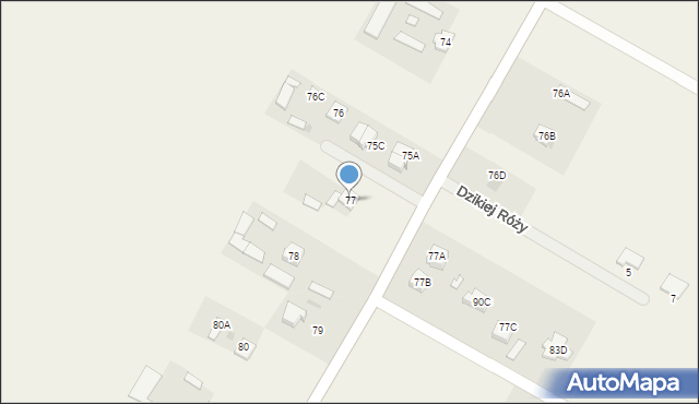 Kazimierzówka, Kazimierzówka, 77, mapa Kazimierzówka