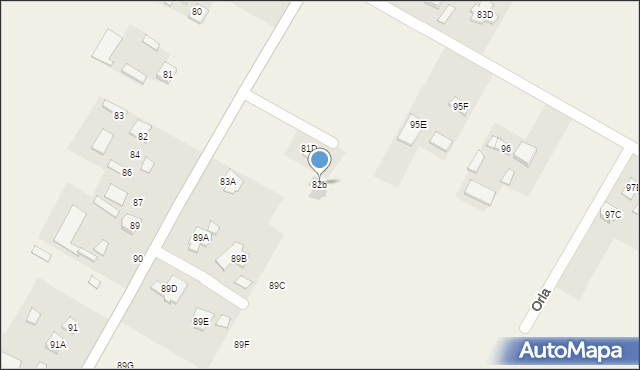 Kazimierzówka, Kazimierzówka, 82b, mapa Kazimierzówka