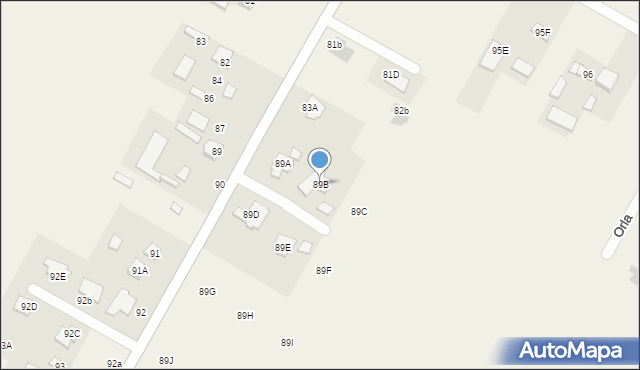Kazimierzówka, Kazimierzówka, 89B, mapa Kazimierzówka