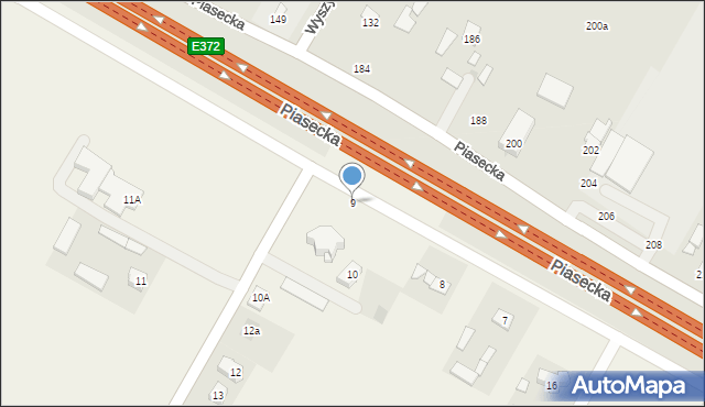 Kazimierzówka, Kazimierzówka, 9, mapa Kazimierzówka