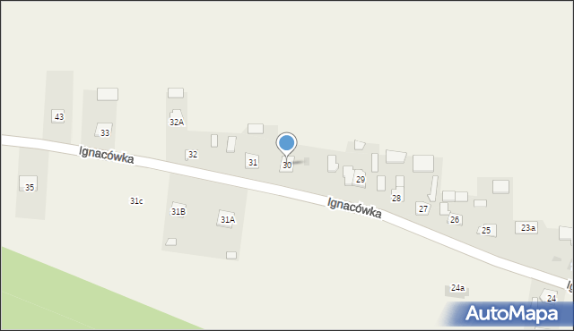 Kaźmierów, Kaźmierów, 30, mapa Kaźmierów