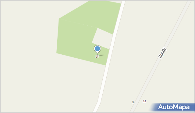 Kaźmierów, Kaźmierów, 3f, mapa Kaźmierów