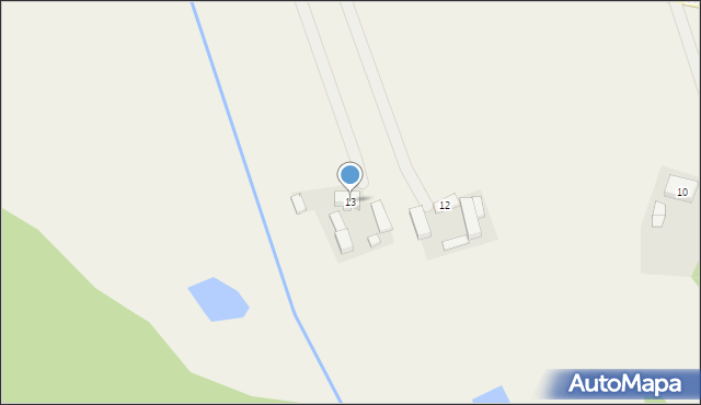 Kaźmierówka, Kaźmierówka, 13, mapa Kaźmierówka