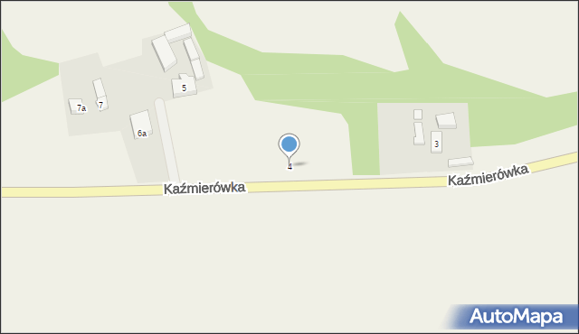 Kaźmierówka, Kaźmierówka, 4, mapa Kaźmierówka