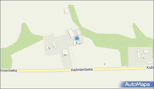 Kaźmierówka, Kaźmierówka, 6, mapa Kaźmierówka