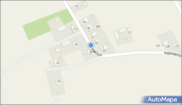 Kaźmierzyn, Kaźmierzyn, 30, mapa Kaźmierzyn