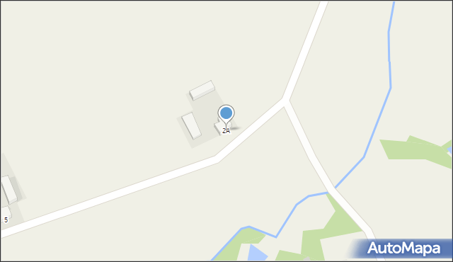 Kazubek, Kazubek, 2A, mapa Kazubek