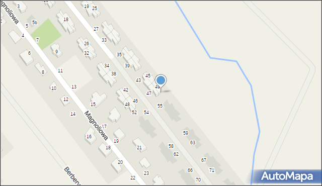 Kleszczewko, Kalinowa, 53, mapa Kleszczewko