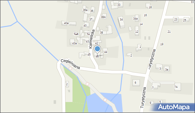 Kluszkowce, Karmelicka, 46, mapa Kluszkowce