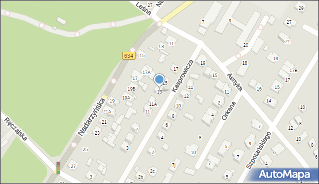 Kobyłka, Kasprowicza Jana, 13, mapa Kobyłka