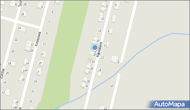 Kobyłka, Kawalerii, 22, mapa Kobyłka