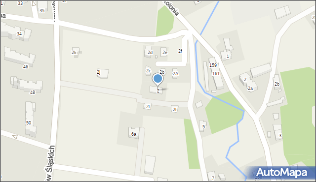 Konradów, Kaszubska Kolonia, 2, mapa Konradów