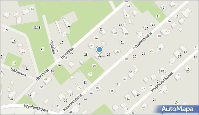 Konstantynów Łódzki, Kasztelańska, 27, mapa Konstantynów Łódzki