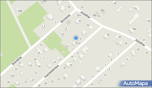 Konstantynów Łódzki, Kasztelańska, 7, mapa Konstantynów Łódzki