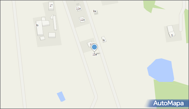 Kożyczkowo, Kartuska, 11e, mapa Kożyczkowo