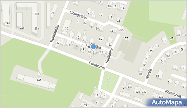 Kraków, Kadłubka Wincentego, bp., 12, mapa Krakowa