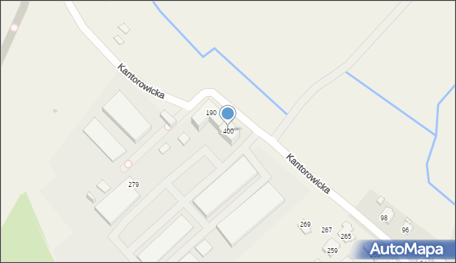 Kraków, Kantorowicka, 400, mapa Krakowa