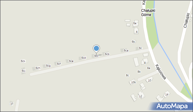 Kraków, Kąkolowa, 6cc, mapa Krakowa