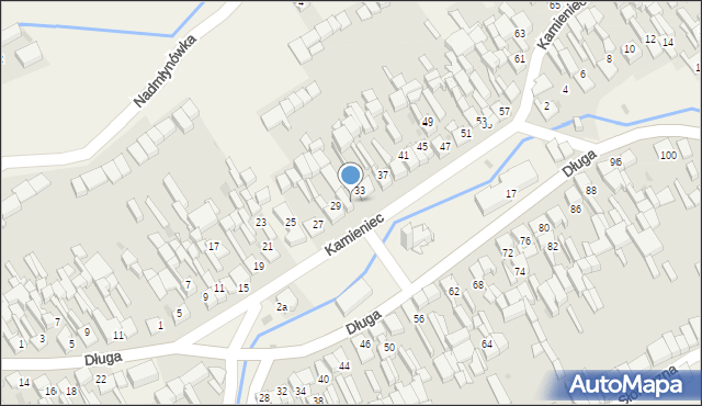 Krempachy, Kamieniec, 31, mapa Krempachy