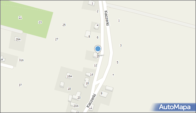 Kuropatnik, Kaczerki, 10, mapa Kuropatnik