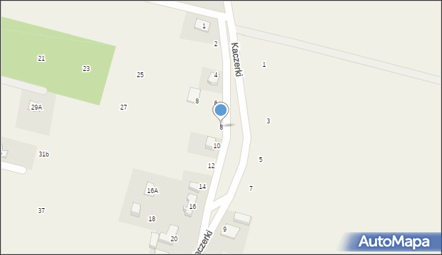 Kuropatnik, Kaczerki, 8, mapa Kuropatnik