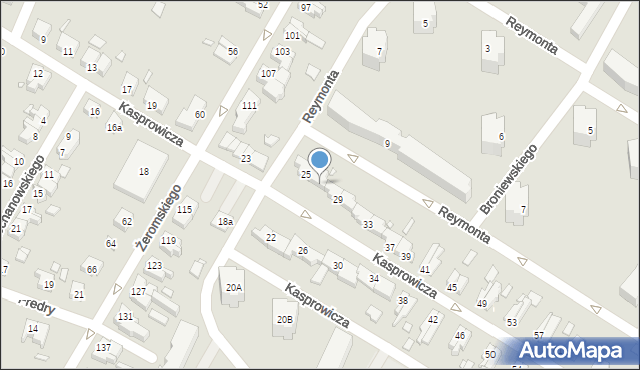 Kwidzyn, Kasprowicza Jana, 27, mapa Kwidzyn